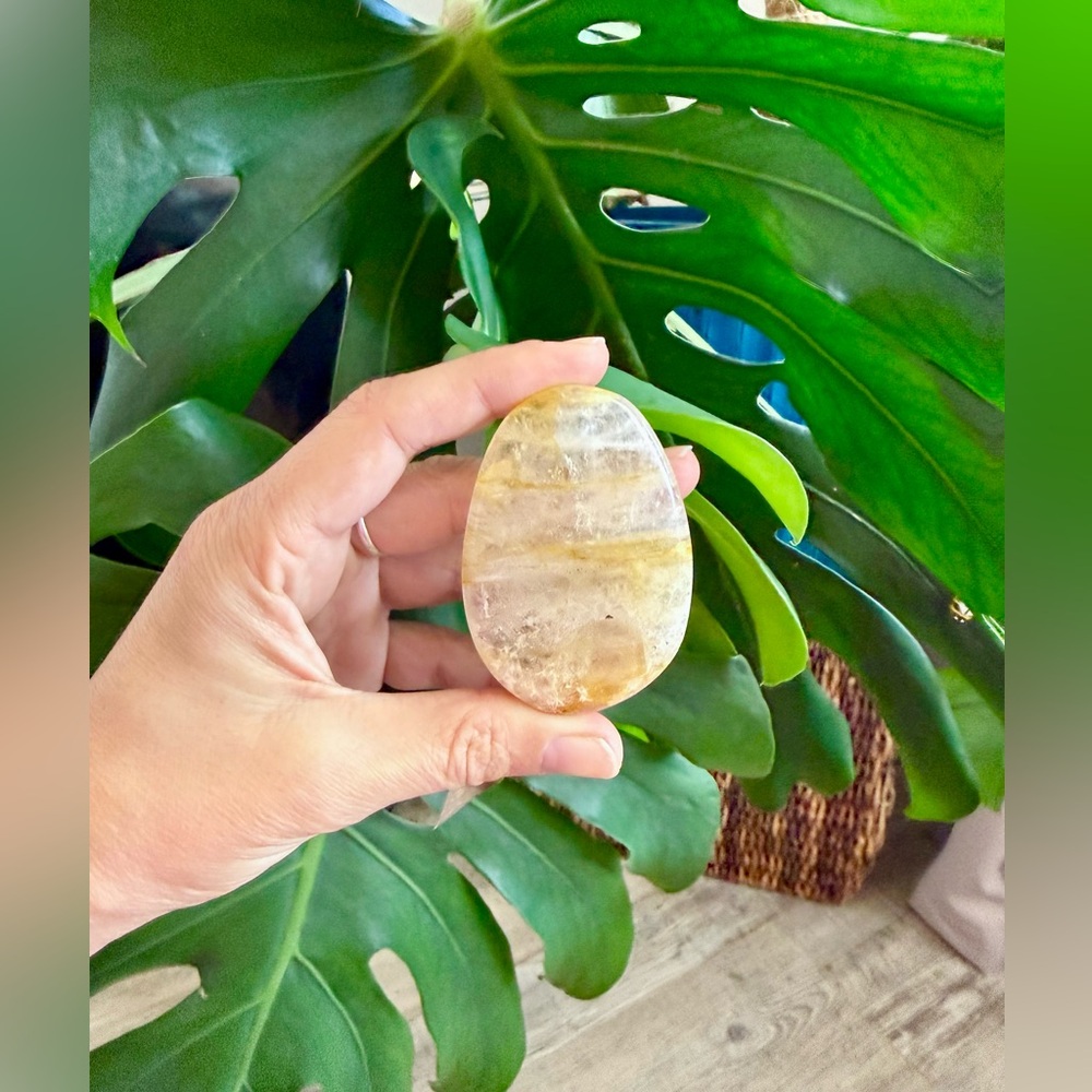 Golden Healer Palmstone